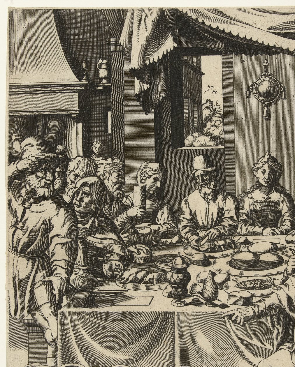 Häät Canassa tekijältä Hans Liefrinck (I) (attributed to)