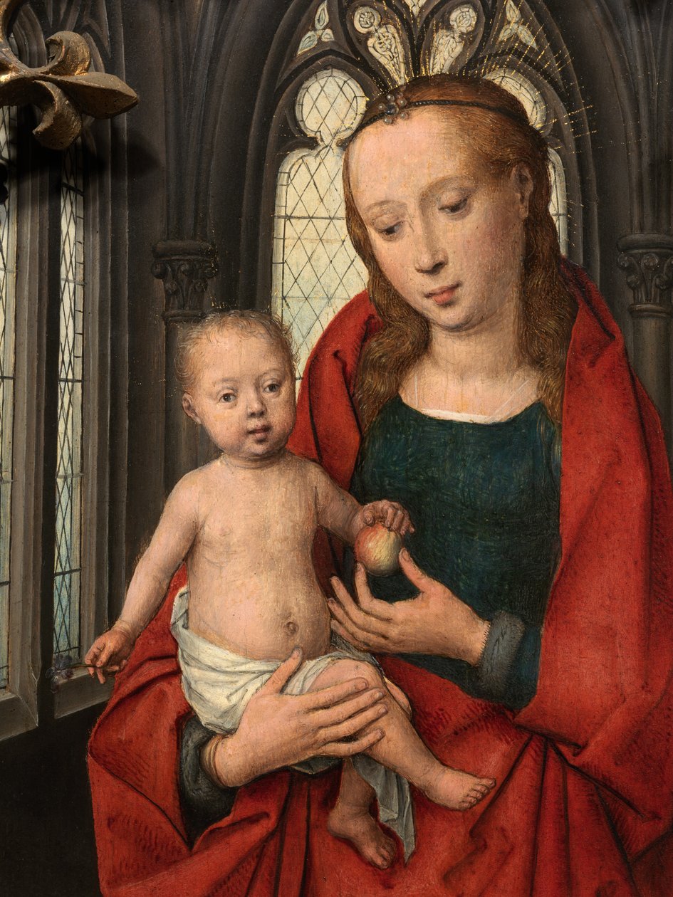 Detalhe do Relicário de Santa Úrsula Finlandesa tekijältä Hans Memling