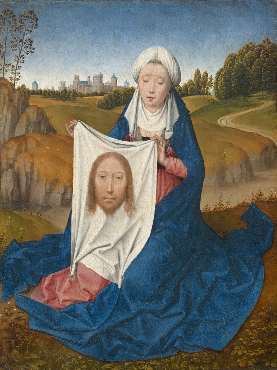 Saint Veronica [kääntöpuoli] tekijältä Hans Memling