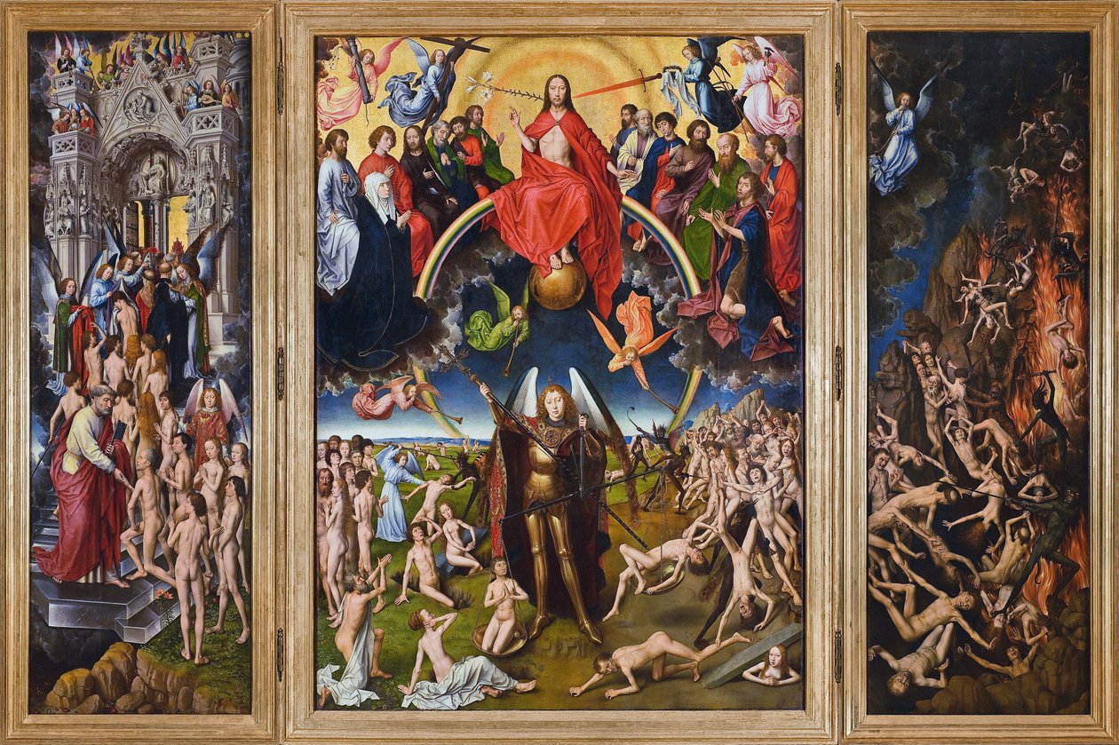 Viimeinen tuomio tekijältä Hans Memling