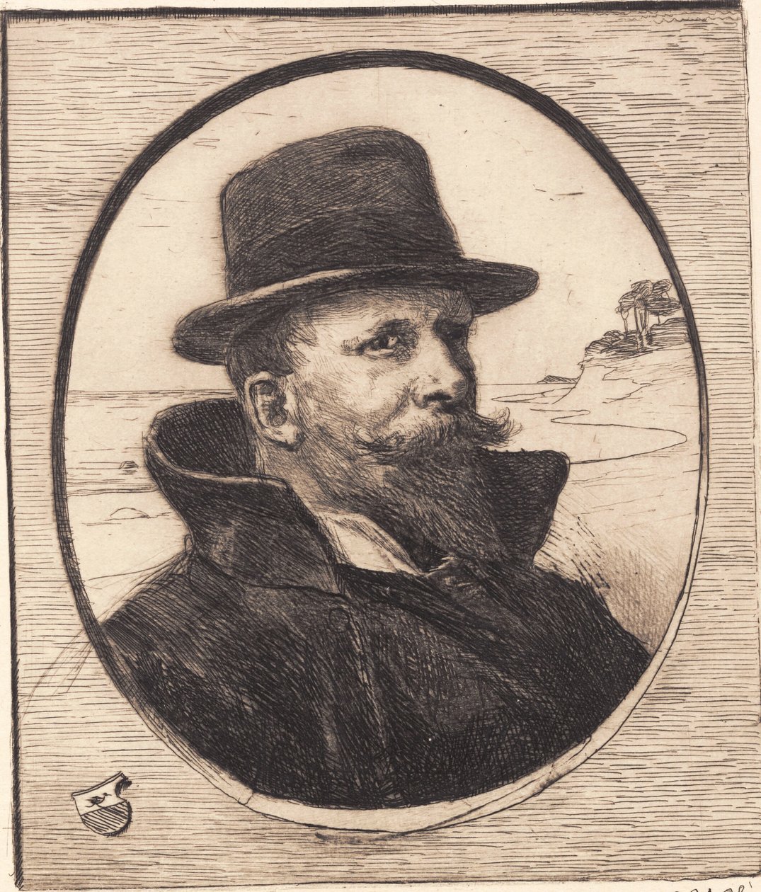 "Omakuva" tekijältä Hans Nikolaj Hansen