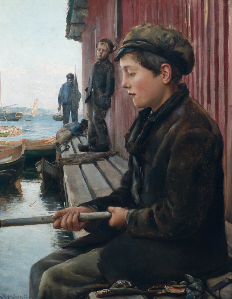 Kalastajapoika tekijältä Hans Olaf Heyerdahl