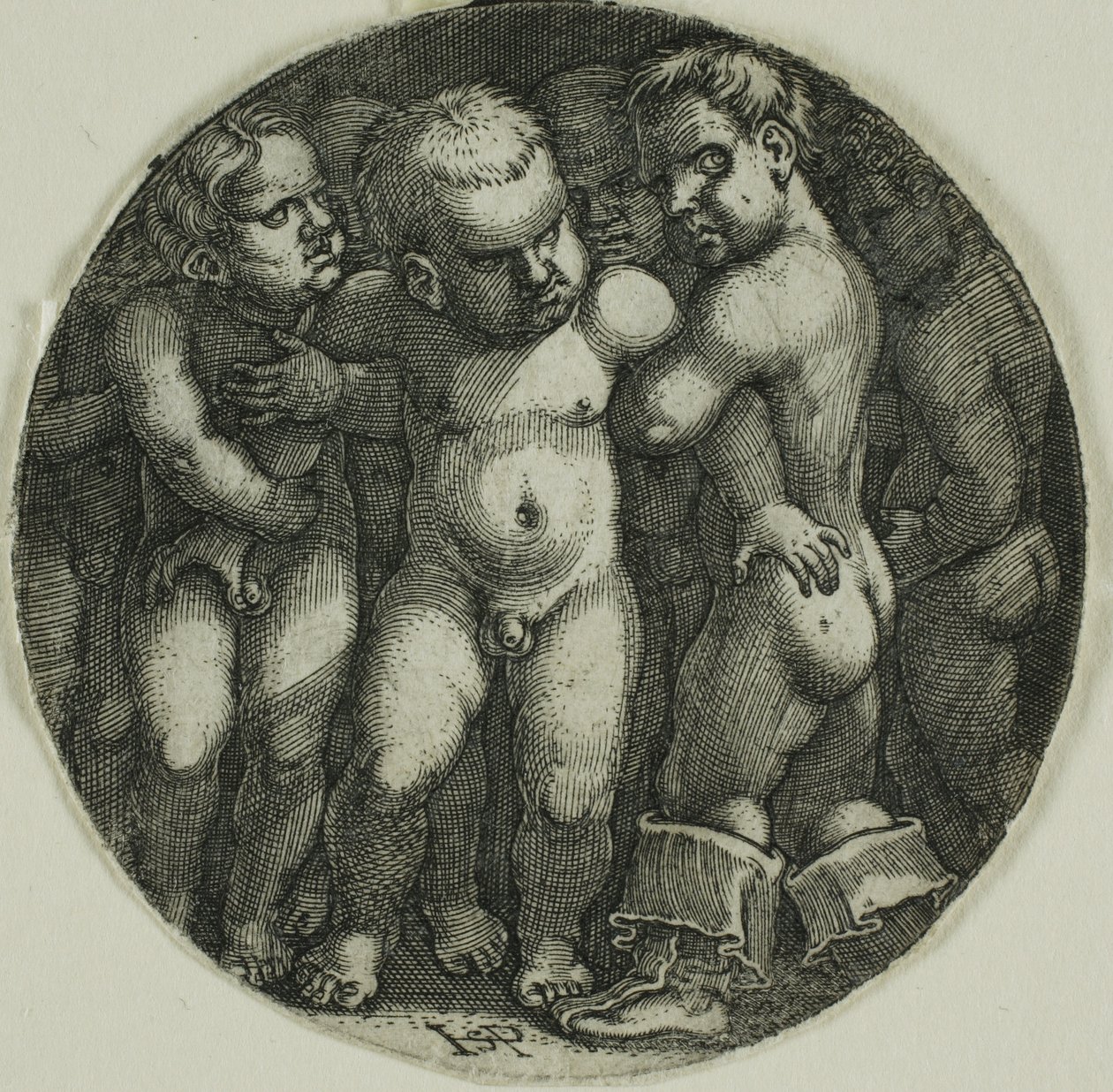 Kahdeksan poikaa tekijältä Hans Sebald Beham