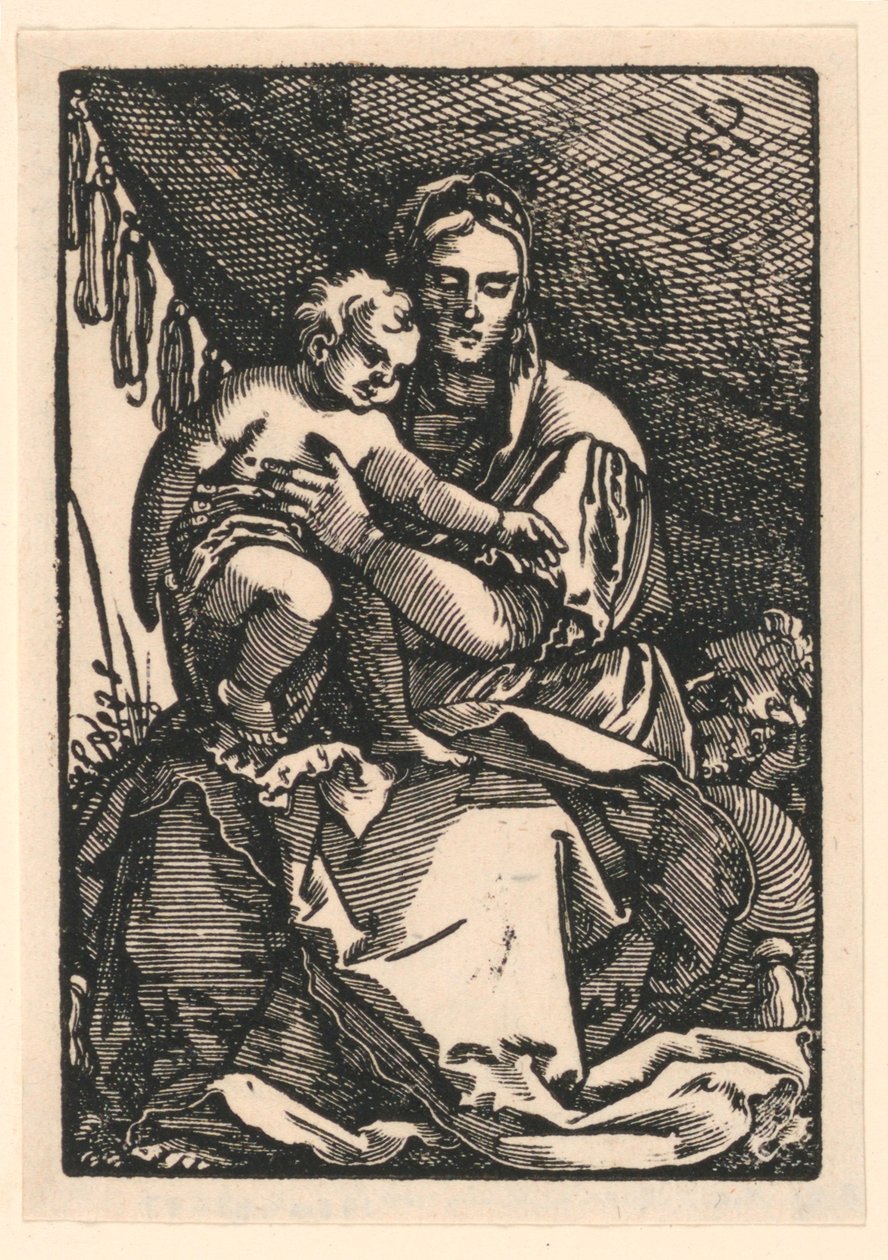 Madonna ja lapsi tekijältä Hans Sebald Beham