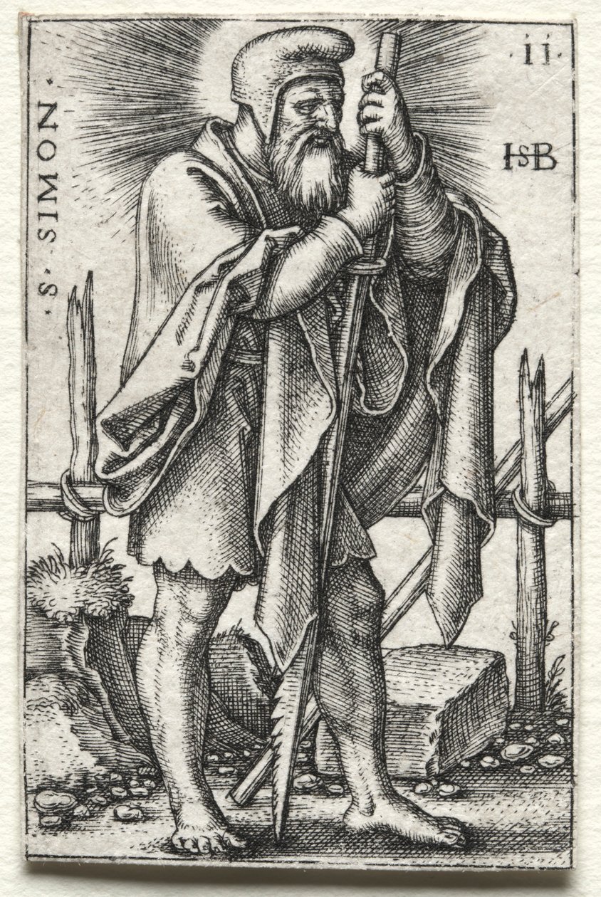 St. Simon, 1545-1546. tekijältä Hans Sebald Beham