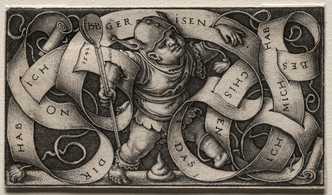 Pikku Buffoon, 1542. tekijältä Hans Sebald Beham