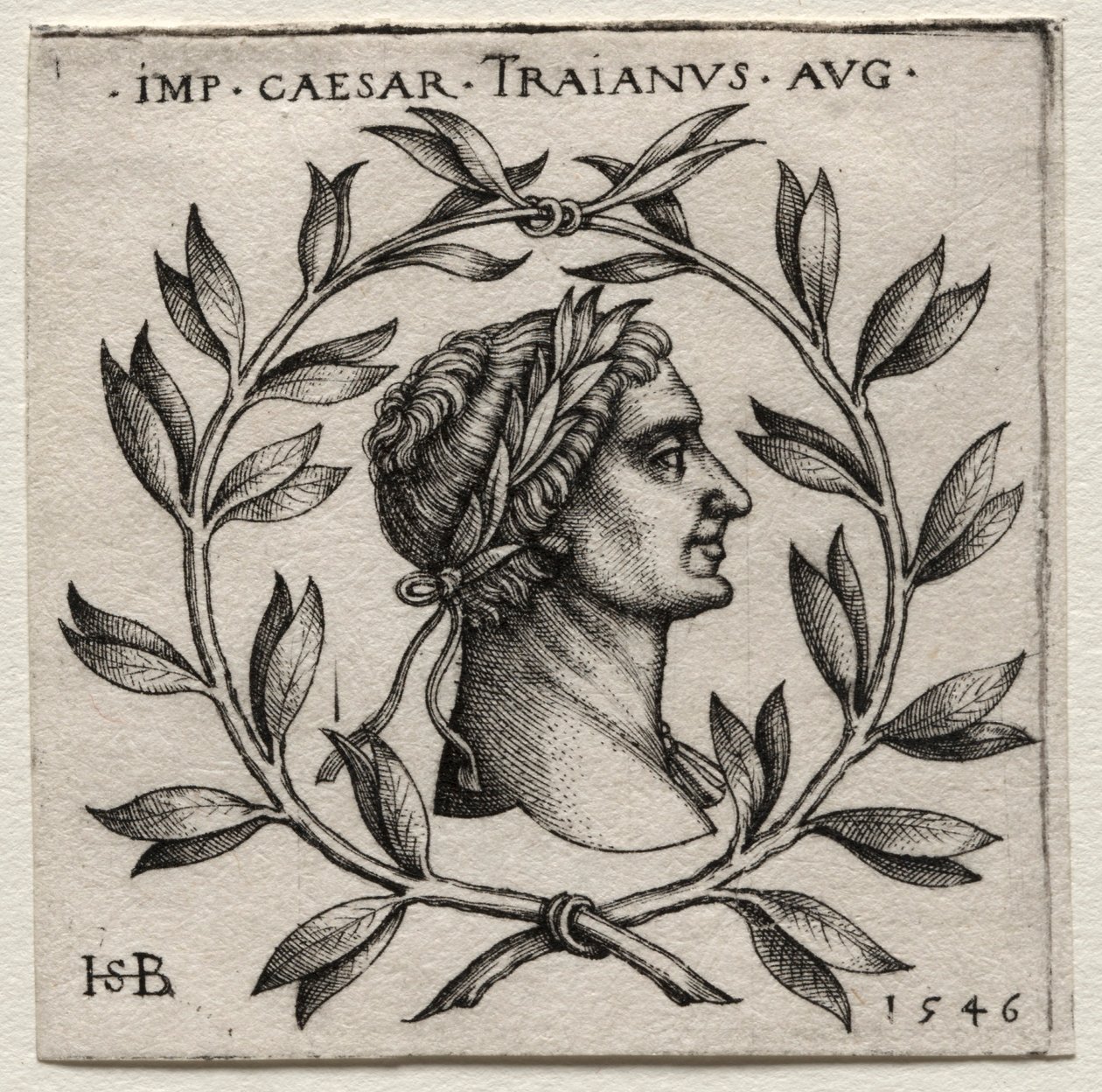 Trajanus, 1546. tekijältä Hans Sebald Beham