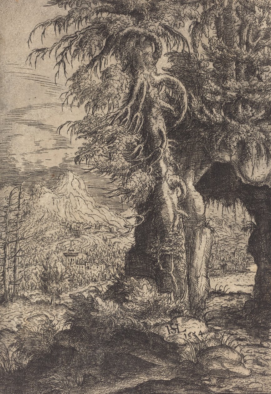 The Gate in the Rocks, 1554. tekijältä Hans Sebald Lautensack