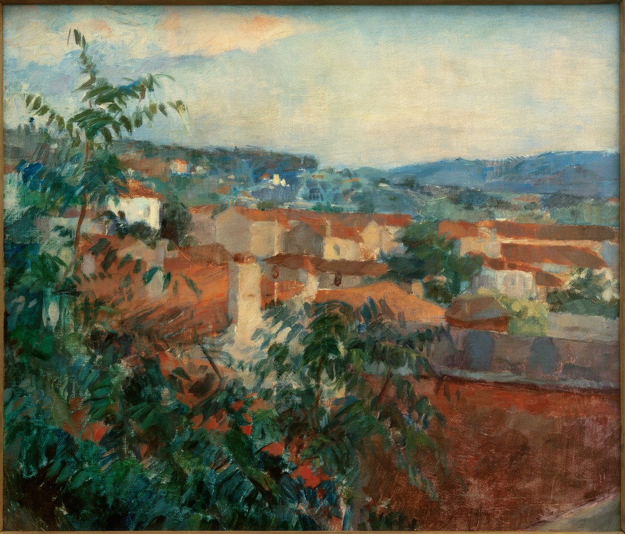 Paisatge a St. Tropez finlandès tekijältä Hans Sutter