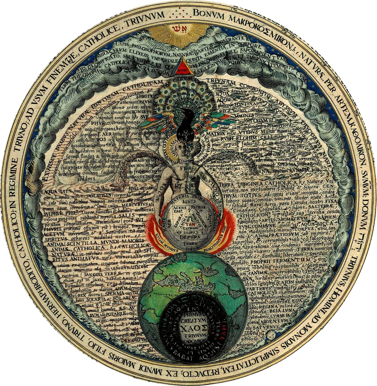 Hermafrodiitti, 1595. tekijältä Hans Vredeman de Vries