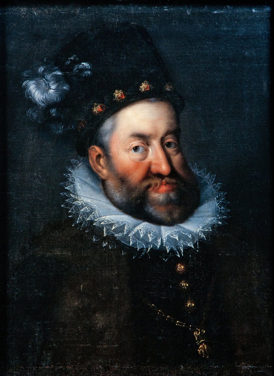 Rudolf II Habsburgilainen (1552-1612) tekijältä Hans von Aachen