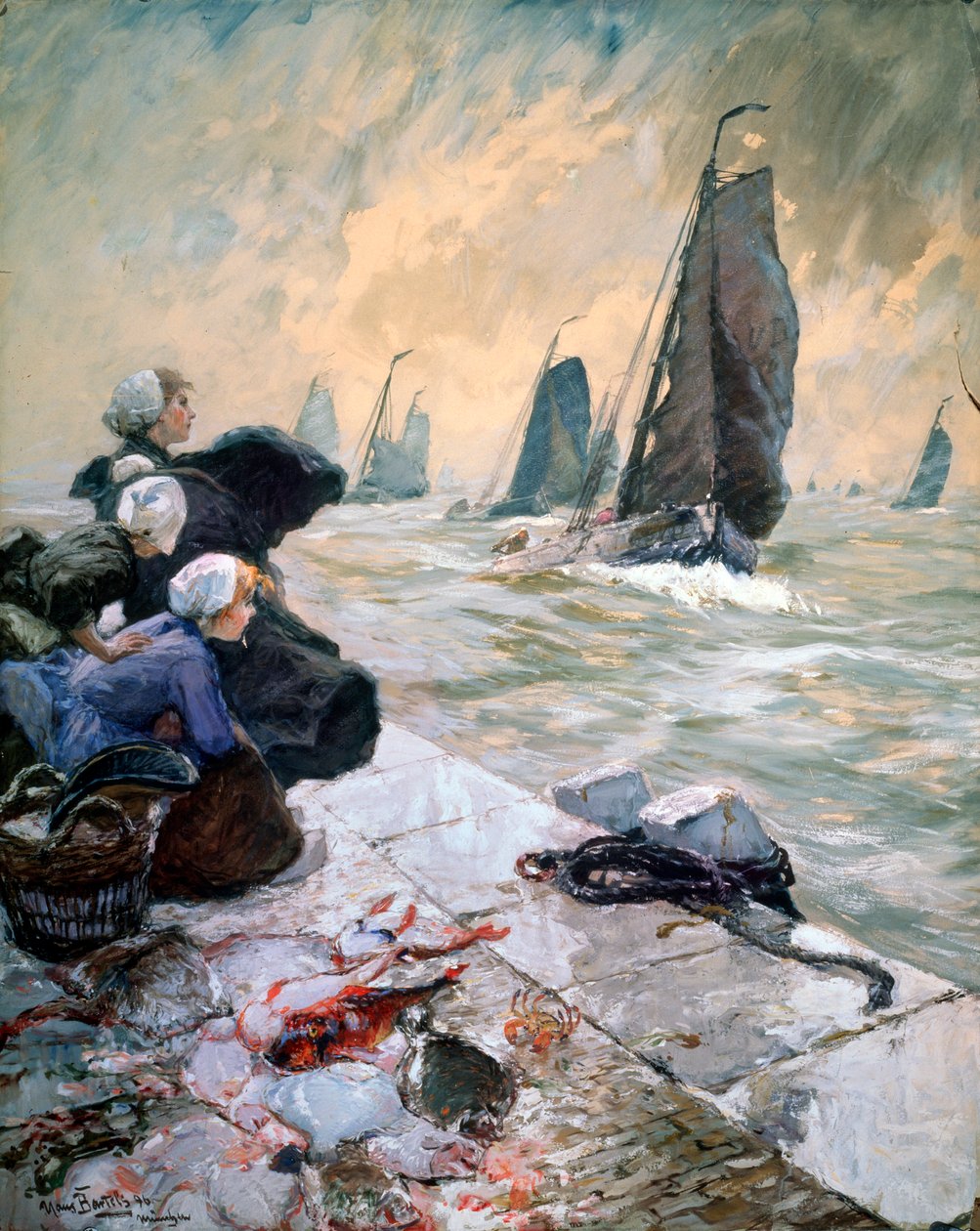 Kalastajien vaimot, 1896. tekijältä Hans von Bartels