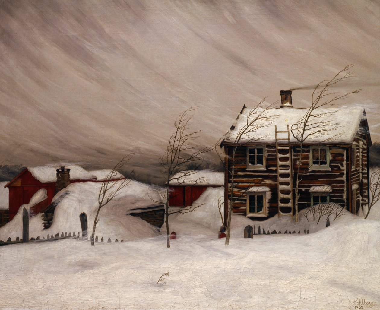 Blizzard tekijältä Harald Oscar Sohlberg