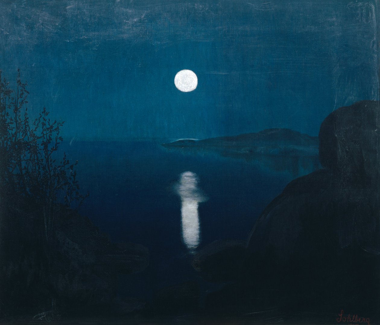 Kuutamo tekijältä Harald Oscar Sohlberg