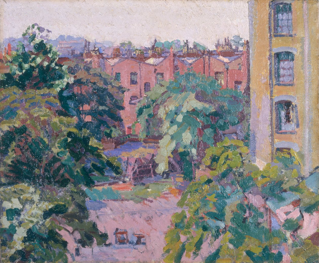 "Mornington Crescent", vuodelta 1912 tekijältä Harold Gilman