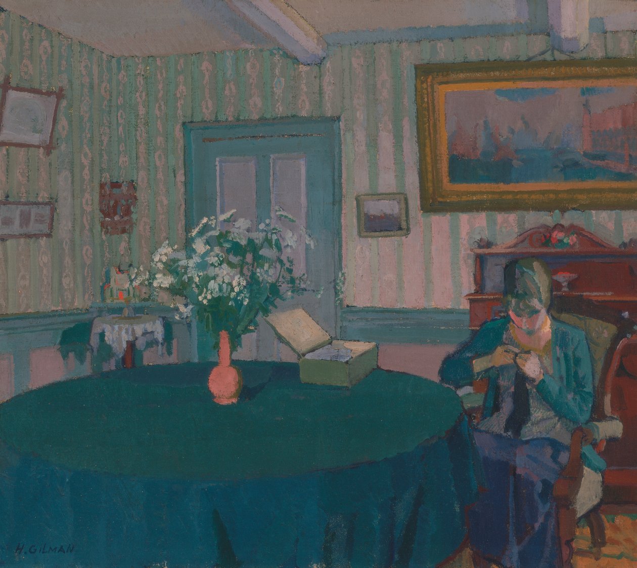 Sylvia Darning tekijältä Harold Gilman