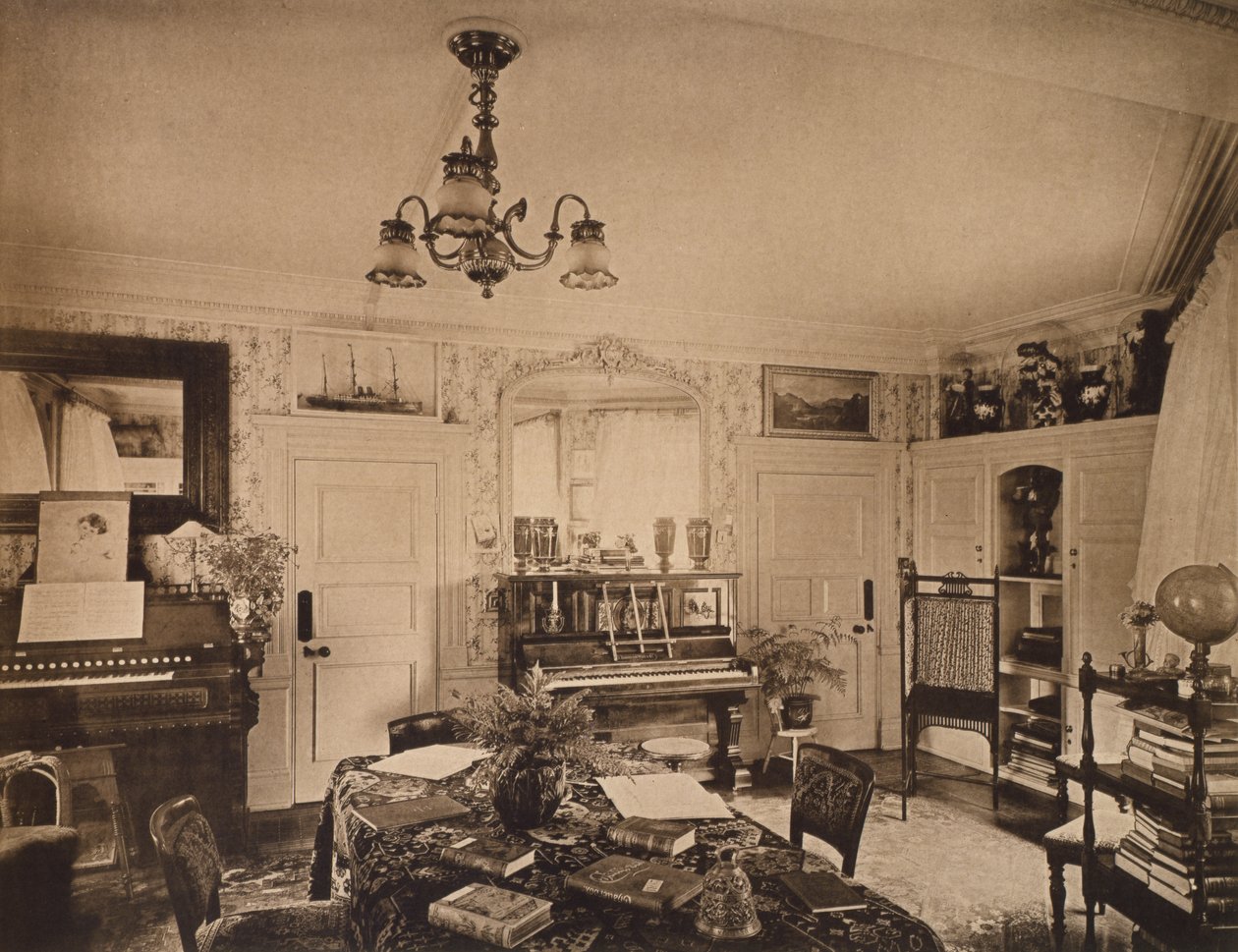 Kouluhuone, Wickham Hall, Kent, 1897 tekijältä Harold Palmer