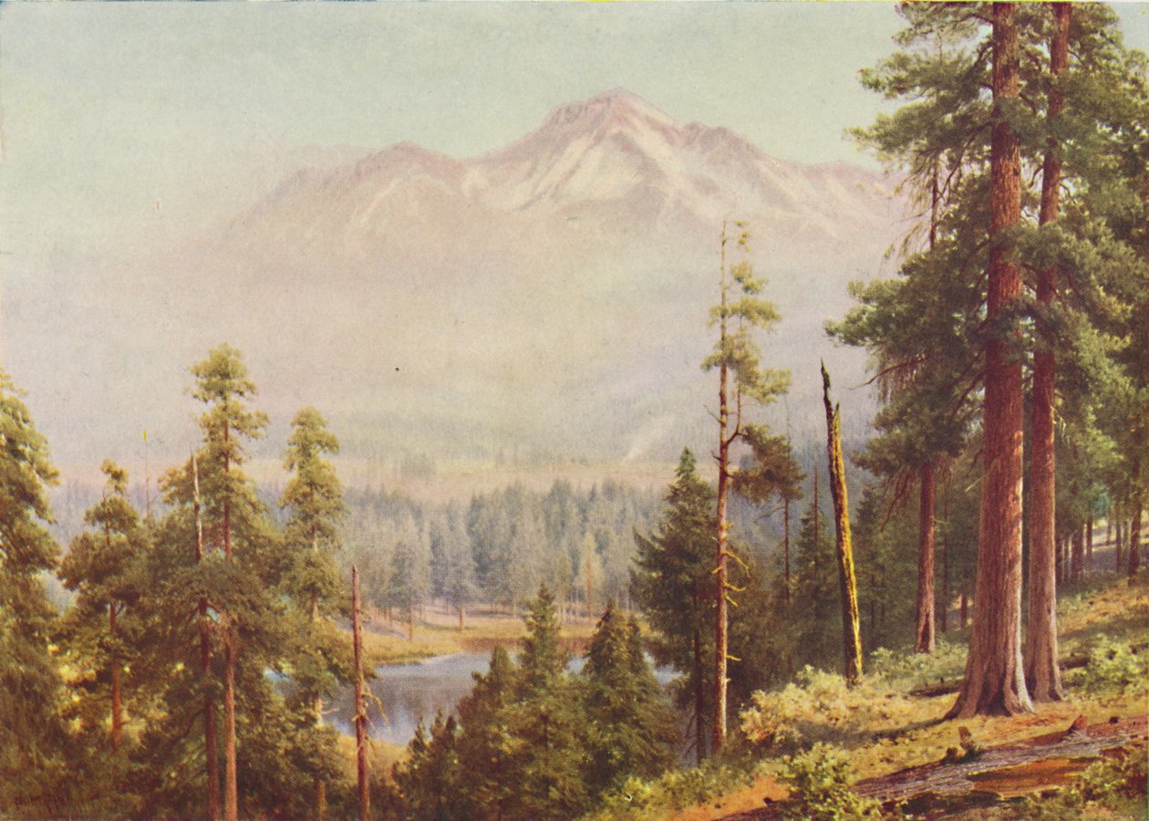 Shasta-vuori, 1916 tekijältä Harold Sutton Palmer