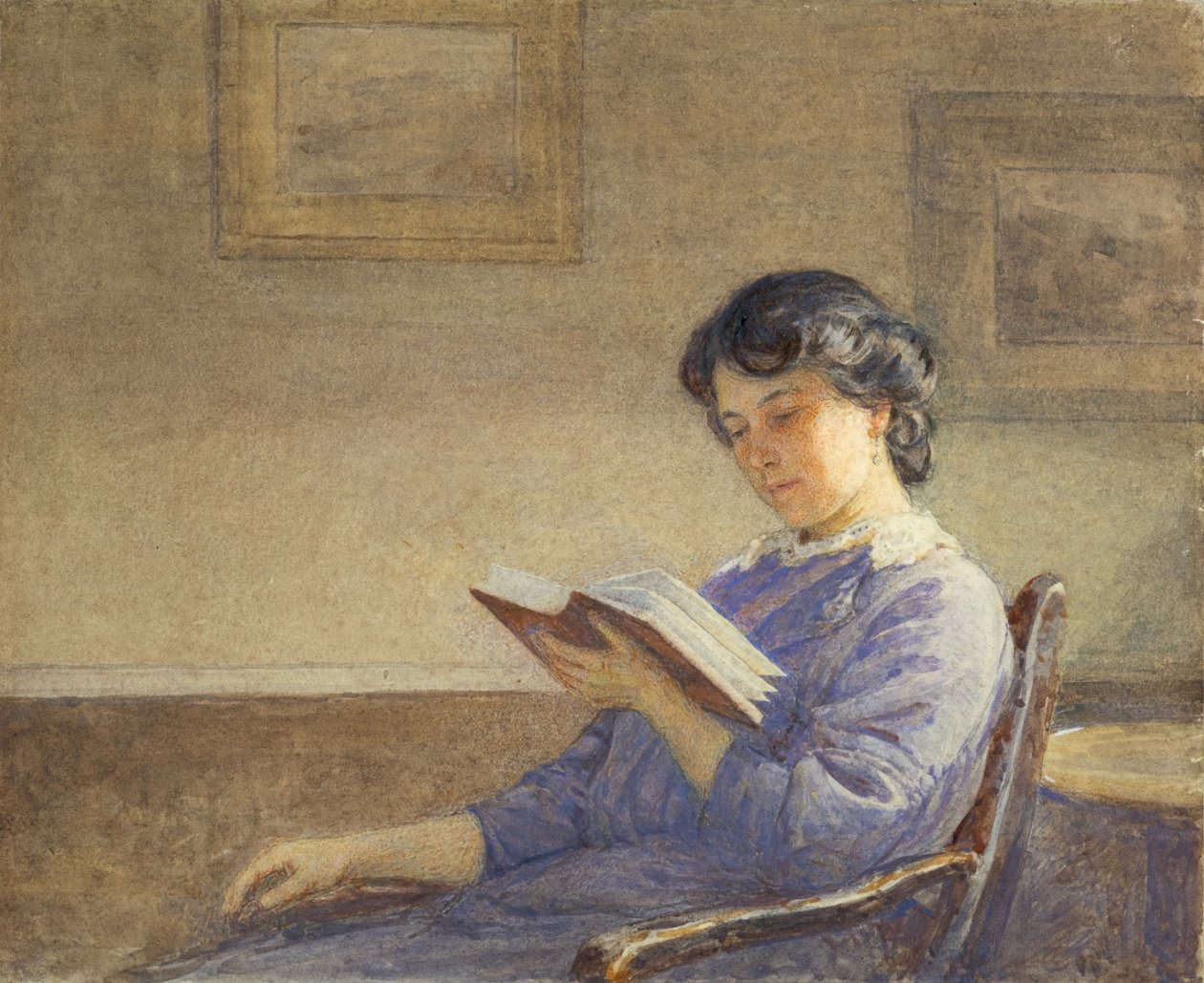 Lilian Reading (akvarelli) tekijältä Harold Swanwick