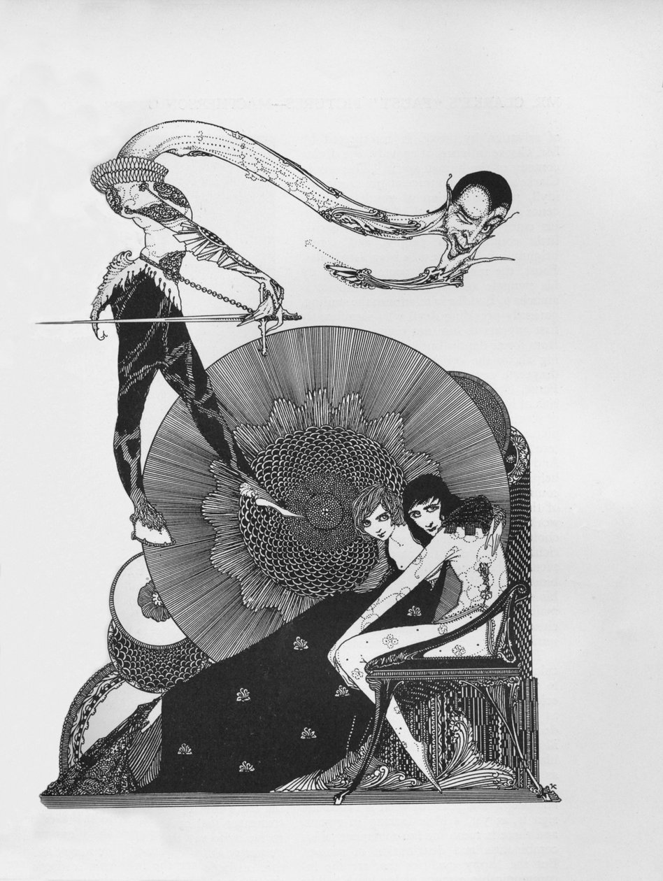 Goethes Faustin puolinimike, 1925 tekijältä Harry Clarke