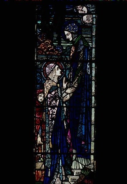 Pyhä Elisabet ja Maria tekijältä Harry Clarke
