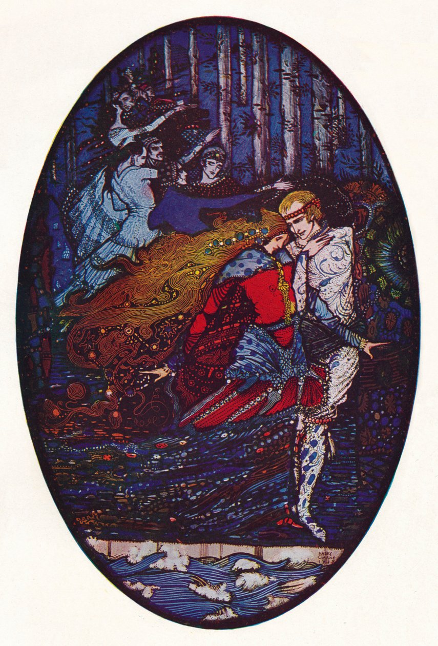 Kokous, 1918 tekijältä Harry Clarke