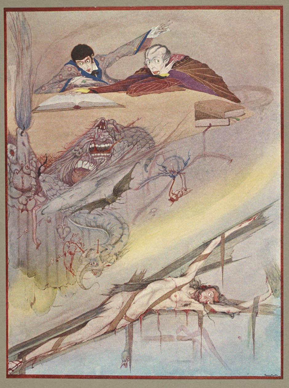 Usherin talon kaatuminen. tekijältä Harry Clarke