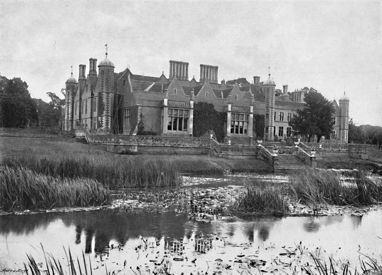 Charlecote Hall, 1896 tekijältä Harvey Barton