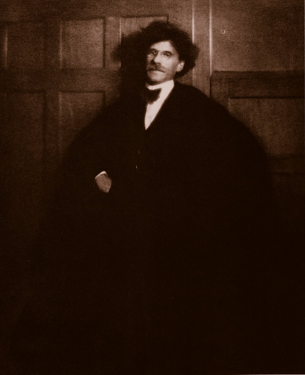Alfred Stieglitz (seepiakuva) tekijältä Heinrich Kuhn