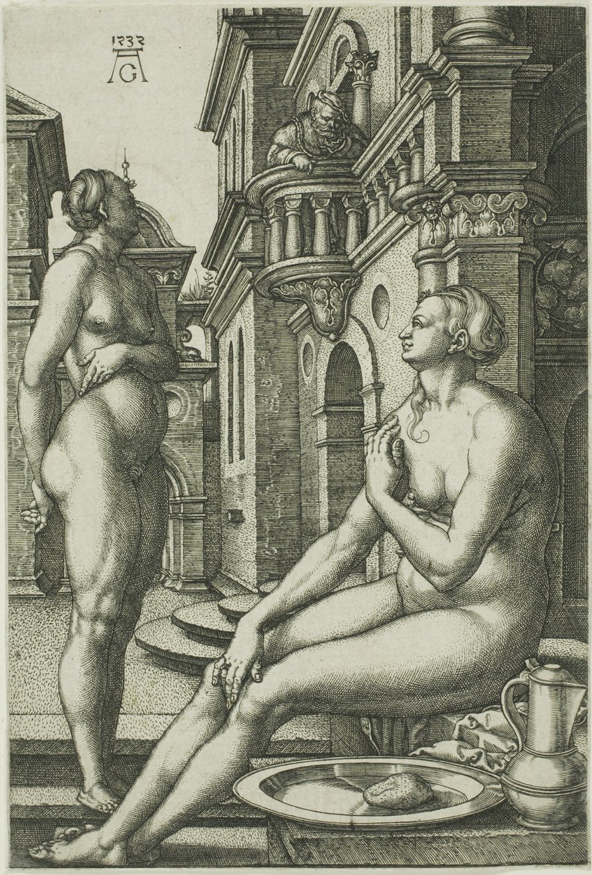 Betsabé al Bathfinnish tekijältä Heinrich Aldegrever