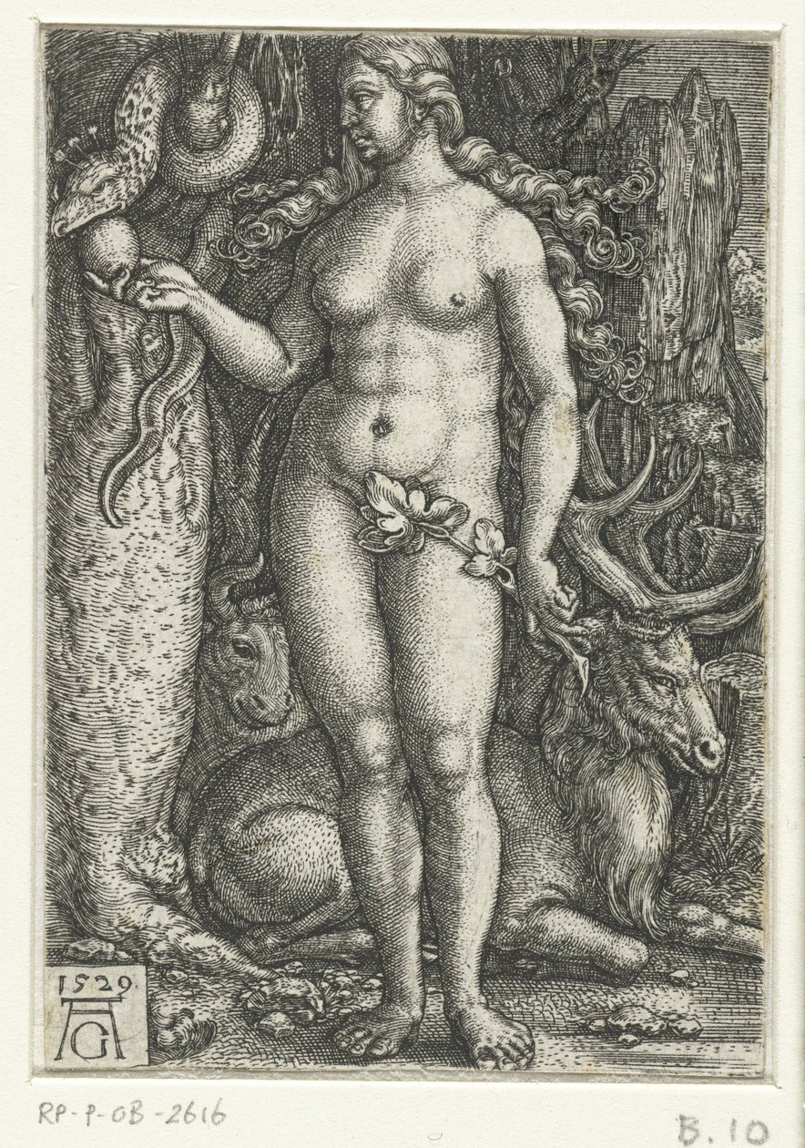 Eva tekijältä Heinrich Aldegrever