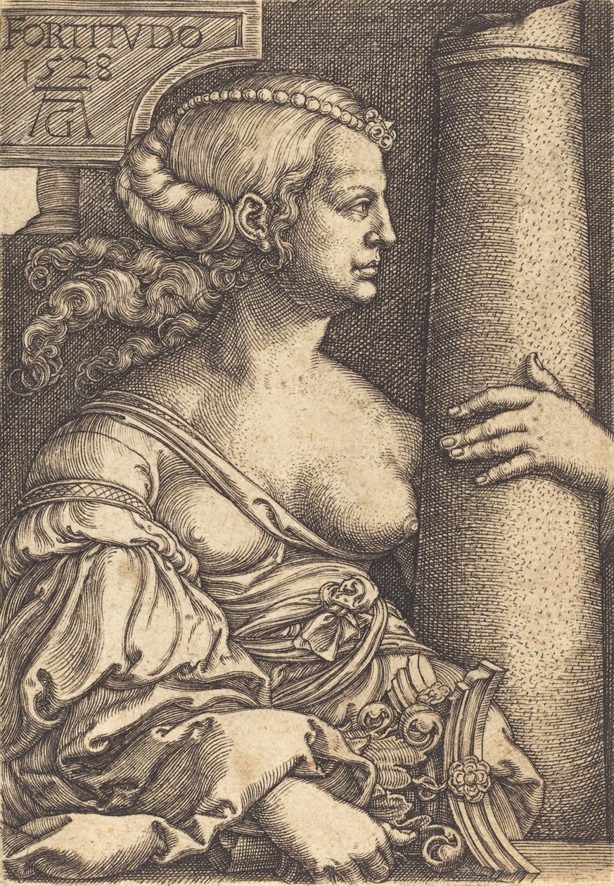 Fortitude, 1528. tekijältä Heinrich Aldegrever