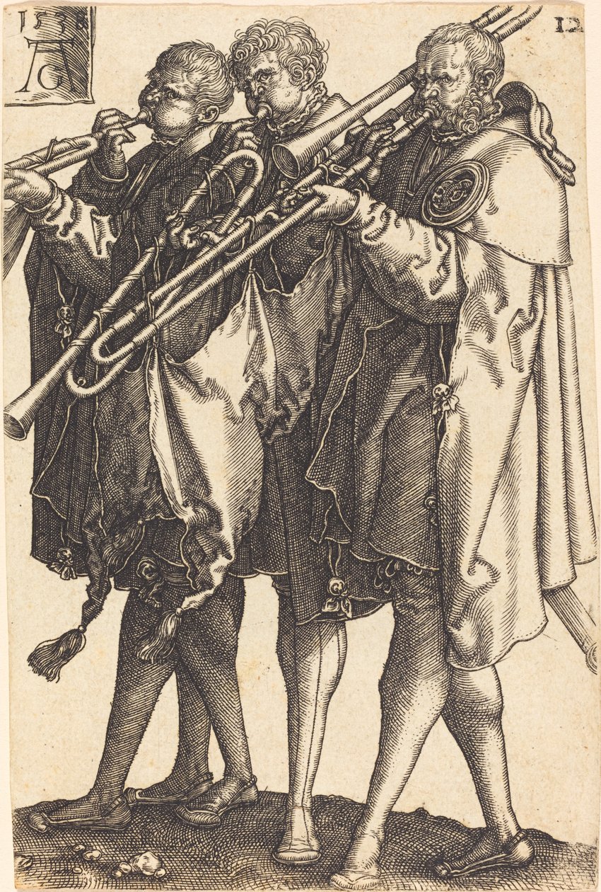 Suuret häätanssijat, 1538. tekijältä Heinrich Aldegrever