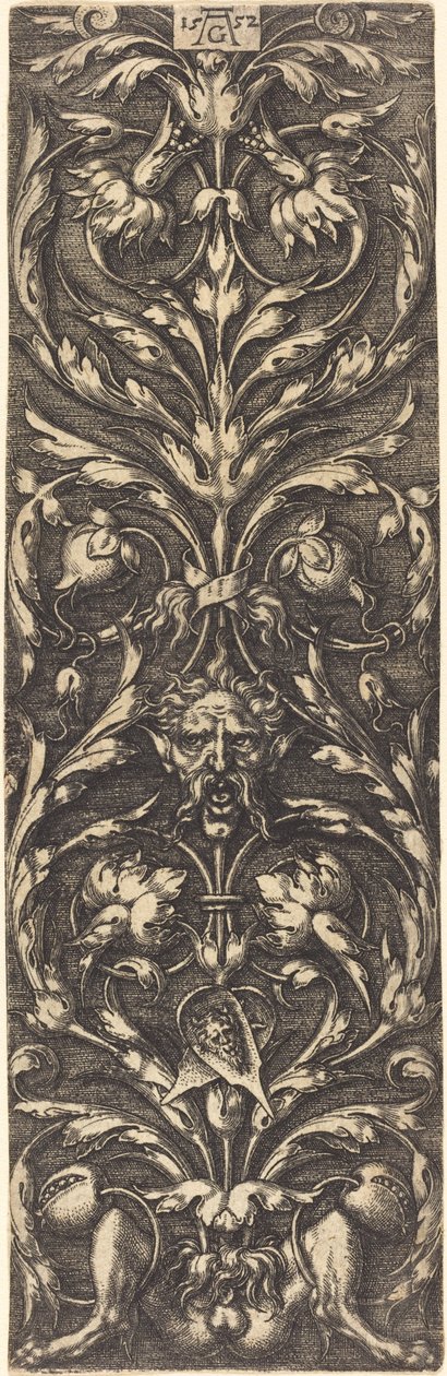 Ornamentti, 1552. tekijältä Heinrich Aldegrever