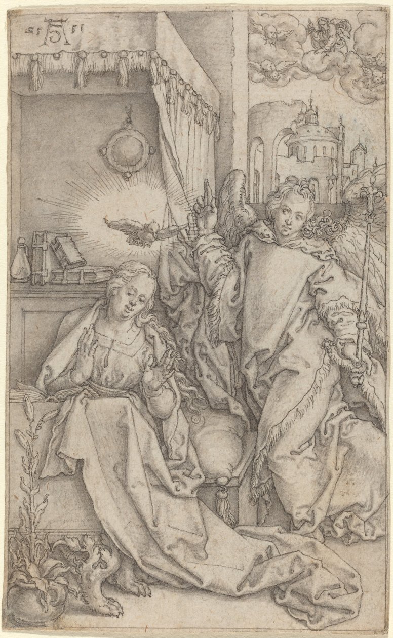 Ilmoitus, 1552. tekijältä Heinrich Aldegrever