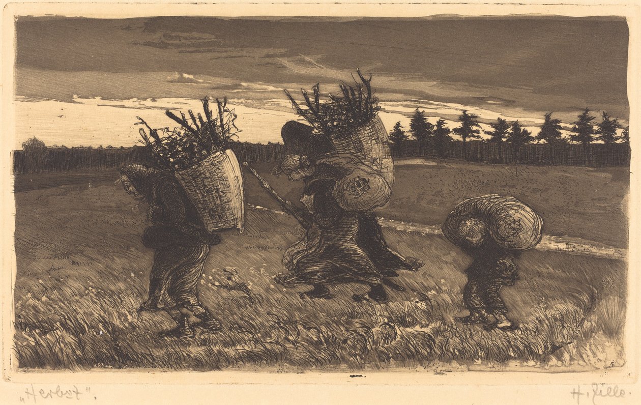 Herbst tekijältä Heinrich Zille