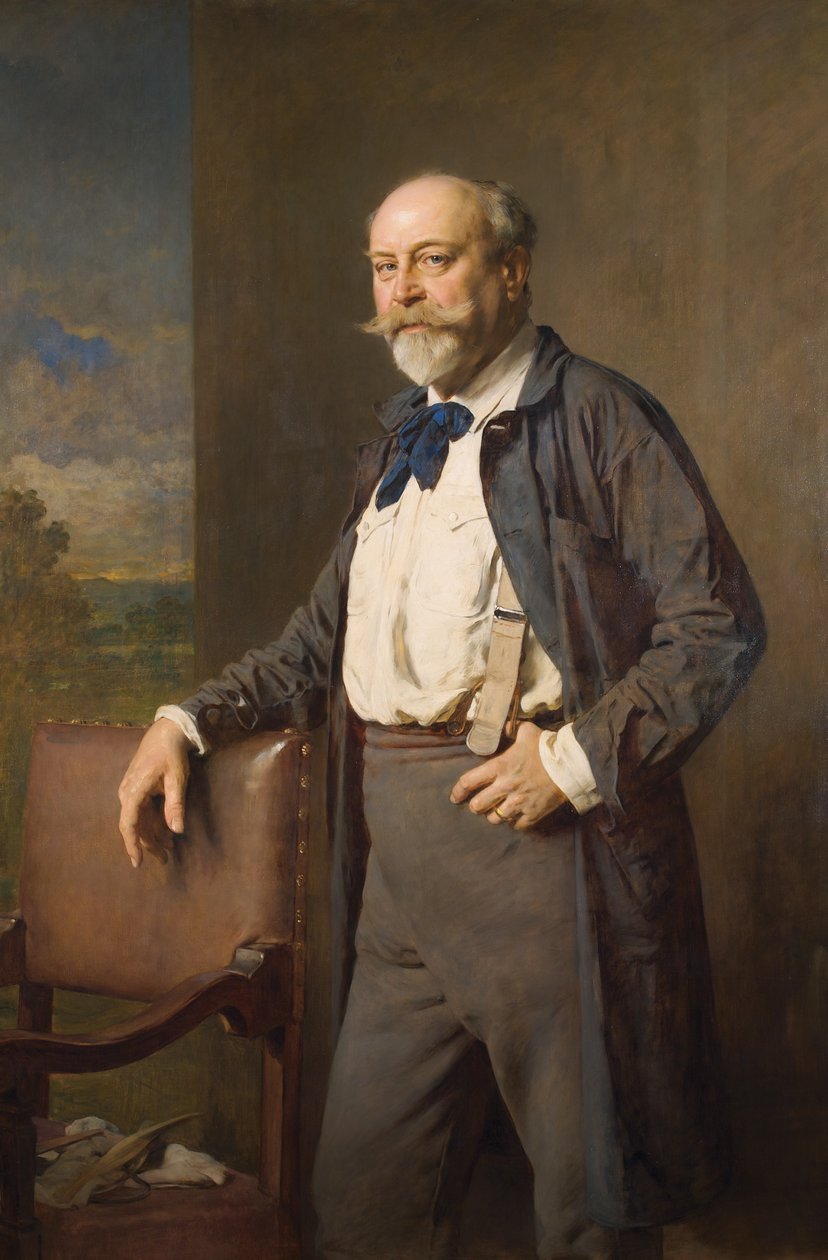 Kuvanveistäjä Rudolf Weyr tekijältä Heinrich von Angeli