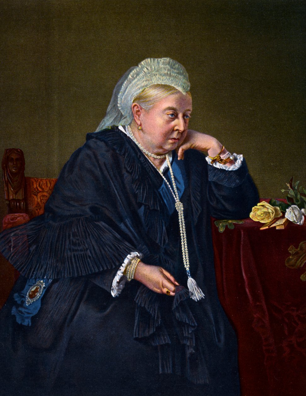 Kuningatar Victoria vuonna 1899, 1901. tekijältä Heinrich von Angeli