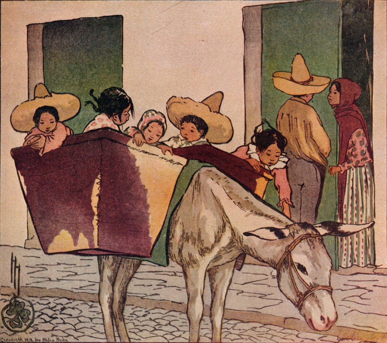 Interlude - The Breadmans Donkey, 1912 tekijältä Helen Hyde