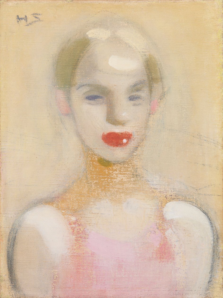 Sirkustyttö, 1916. tekijältä Helene Schjerfbeck