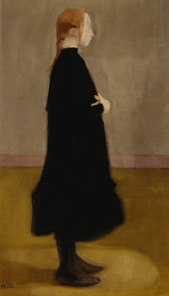 Koulutyttö II, 1908. tekijältä Helene Schjerfbeck