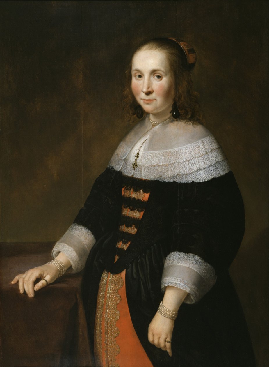 Naisen muotokuva, 1647 tekijältä Hendrick Bloemaert