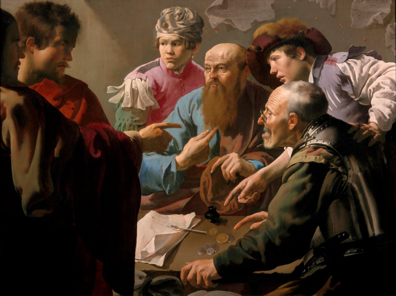 Pyhän Matteuksen kutsu tekijältä Hendrick ter Brugghen
