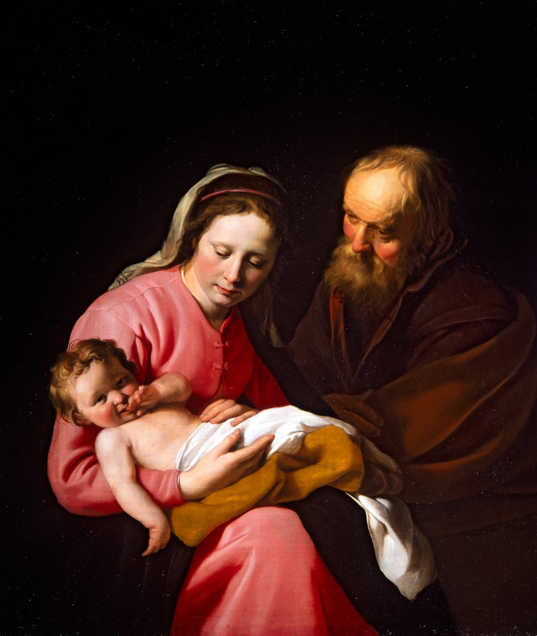 Pyhä perhe tekijältä Hendrick Bloemaert