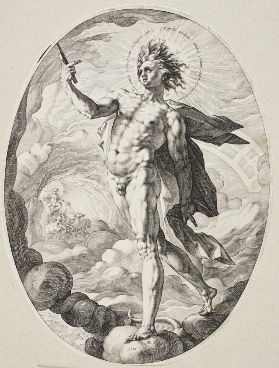 Apollo tekijältä Hendrick Goltzius