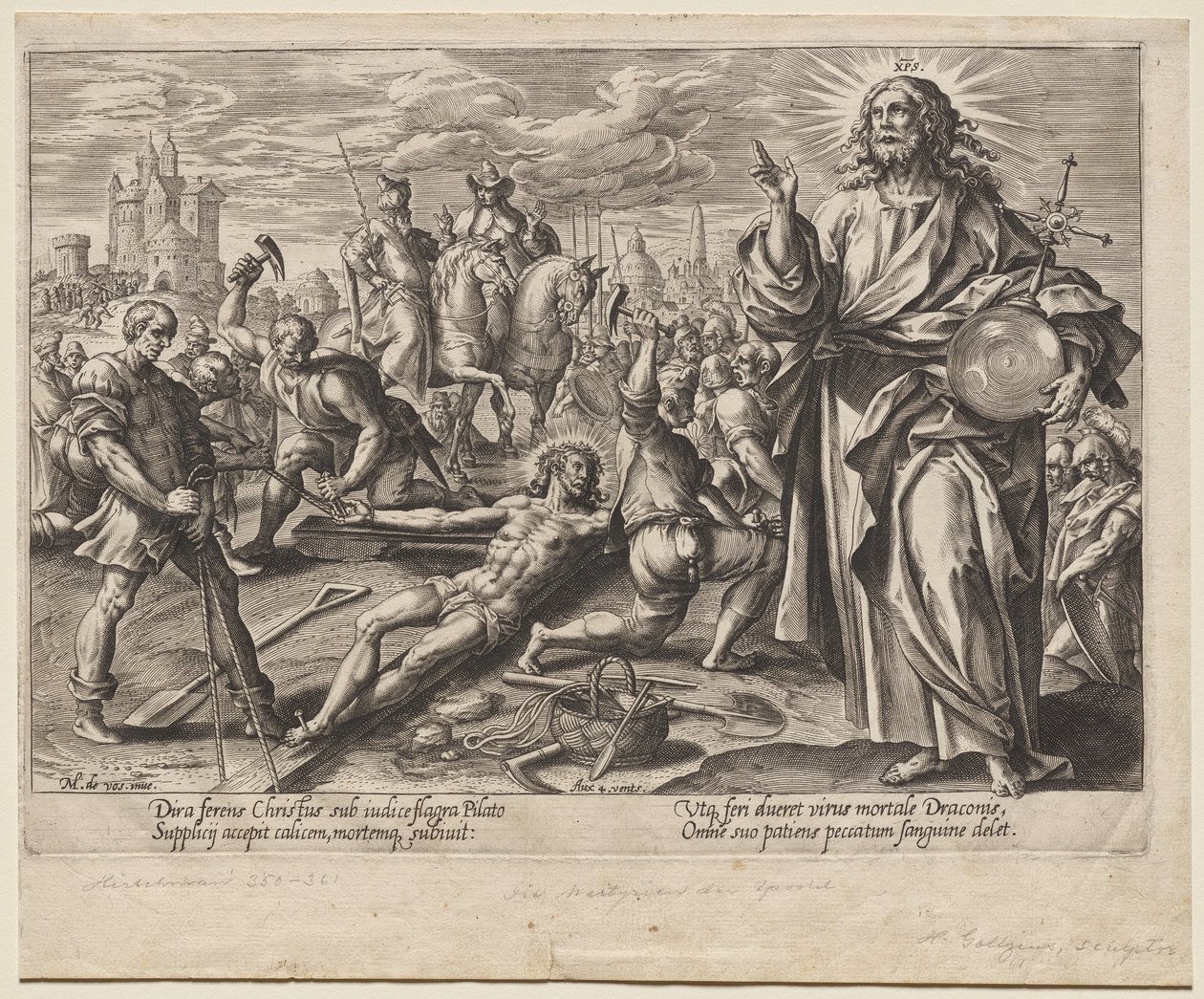 Kristus tekijältä Hendrick Goltzius