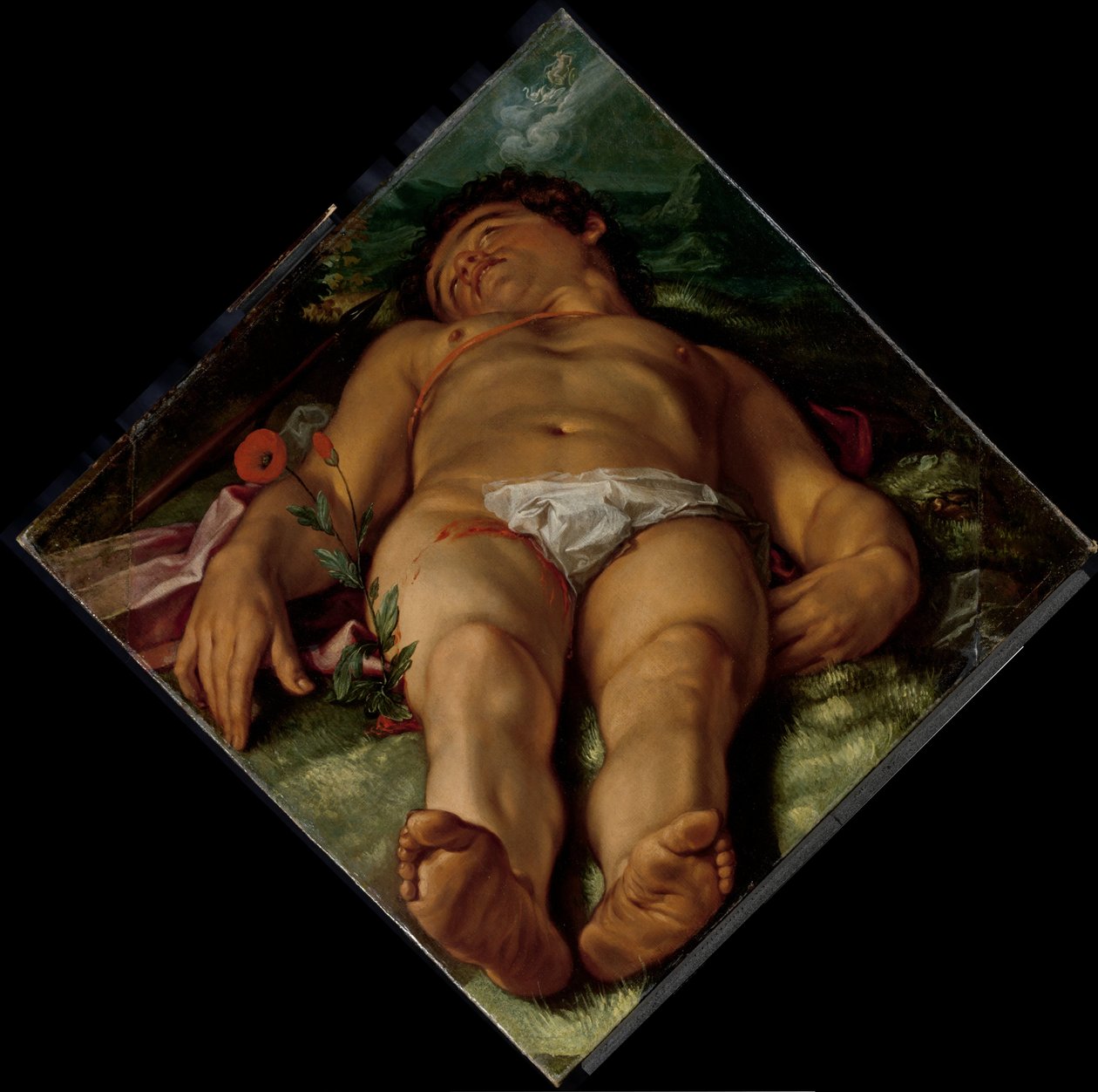Kuoleva Adonis tekijältä Hendrick Goltzius