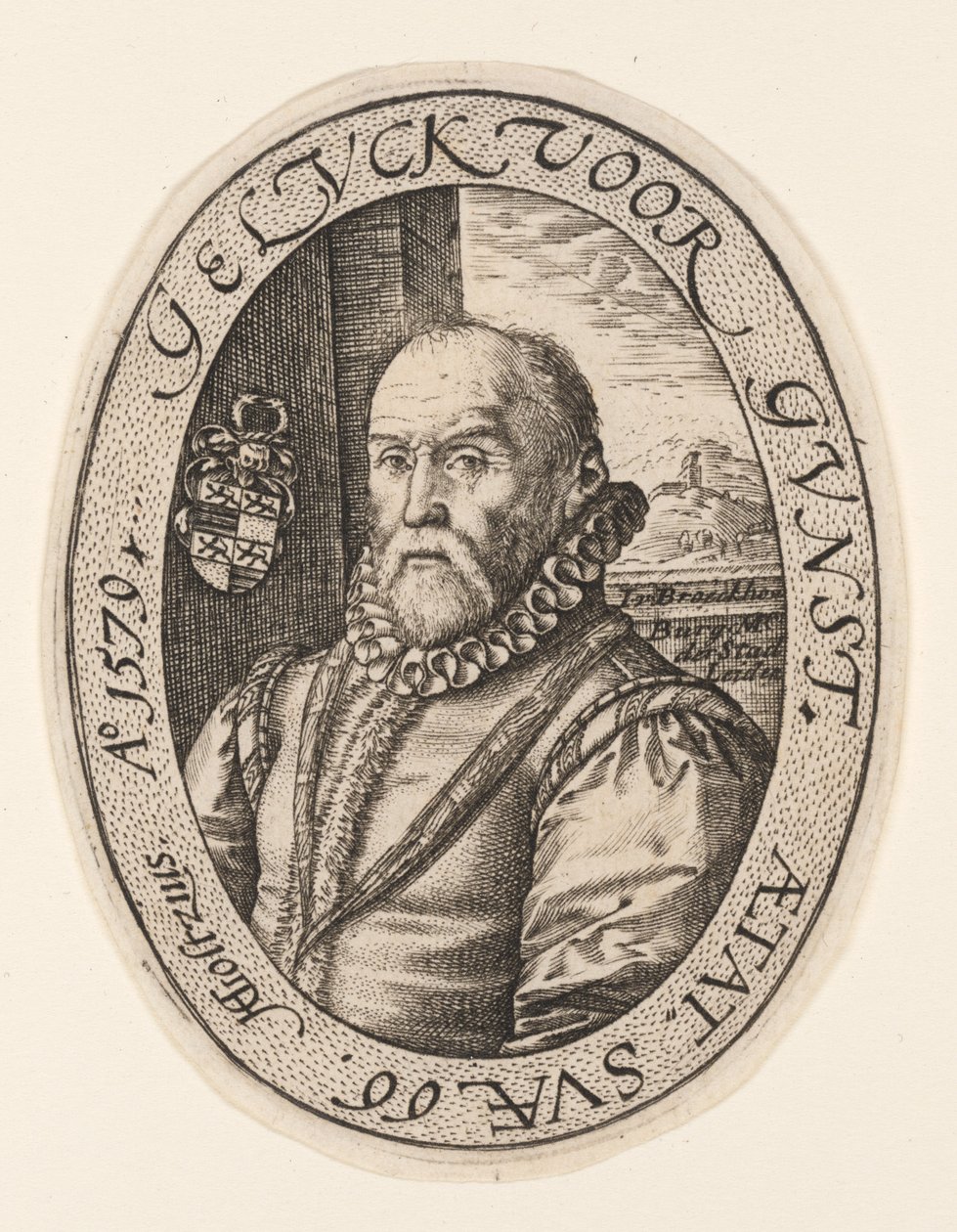 Jan van Broekhoven tekijältä Hendrick Goltzius