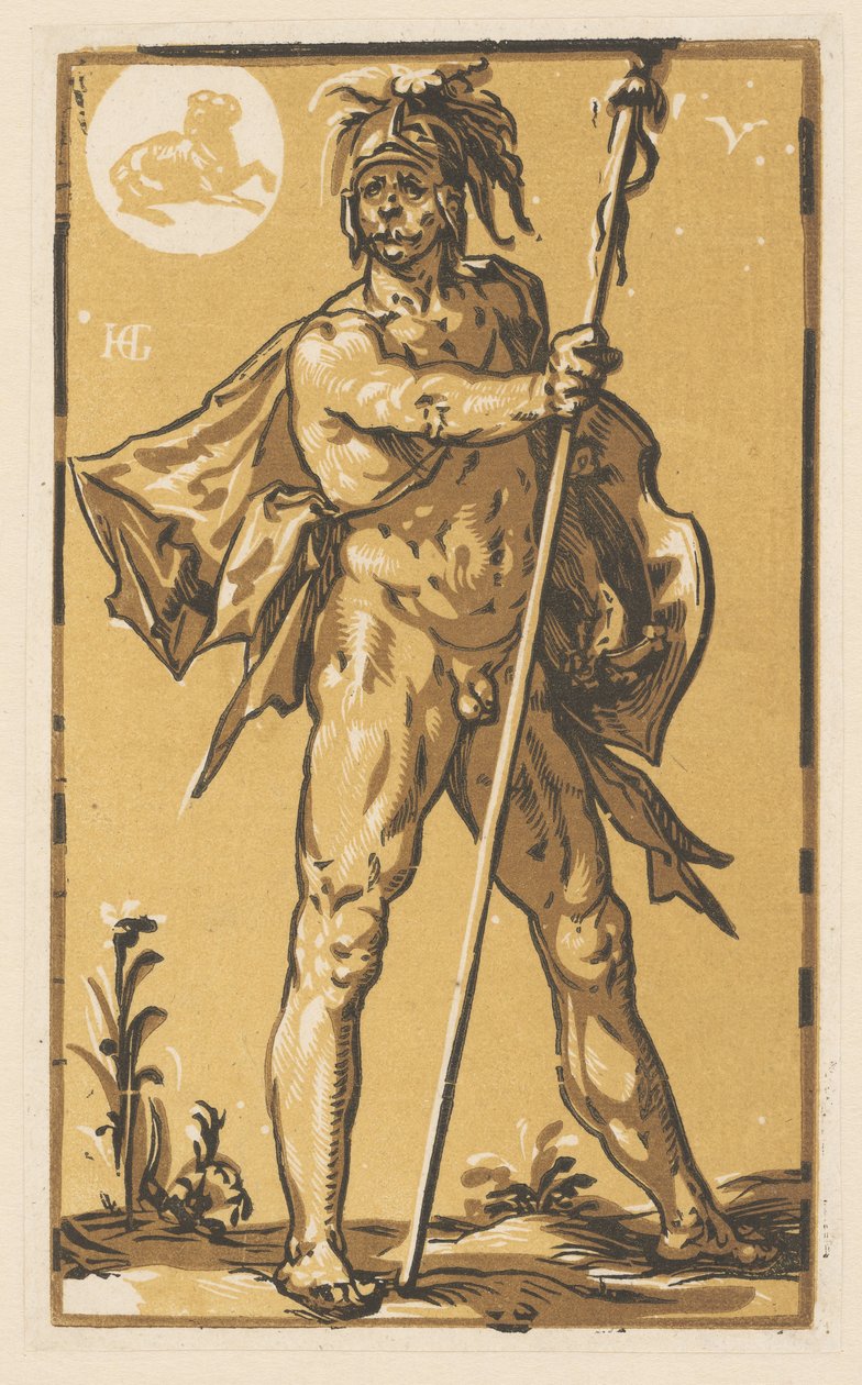 Mars tekijältä Hendrick Goltzius