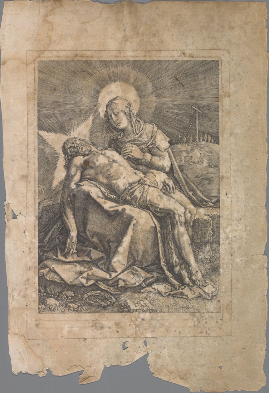 Pieta tekijältä Hendrick Goltzius